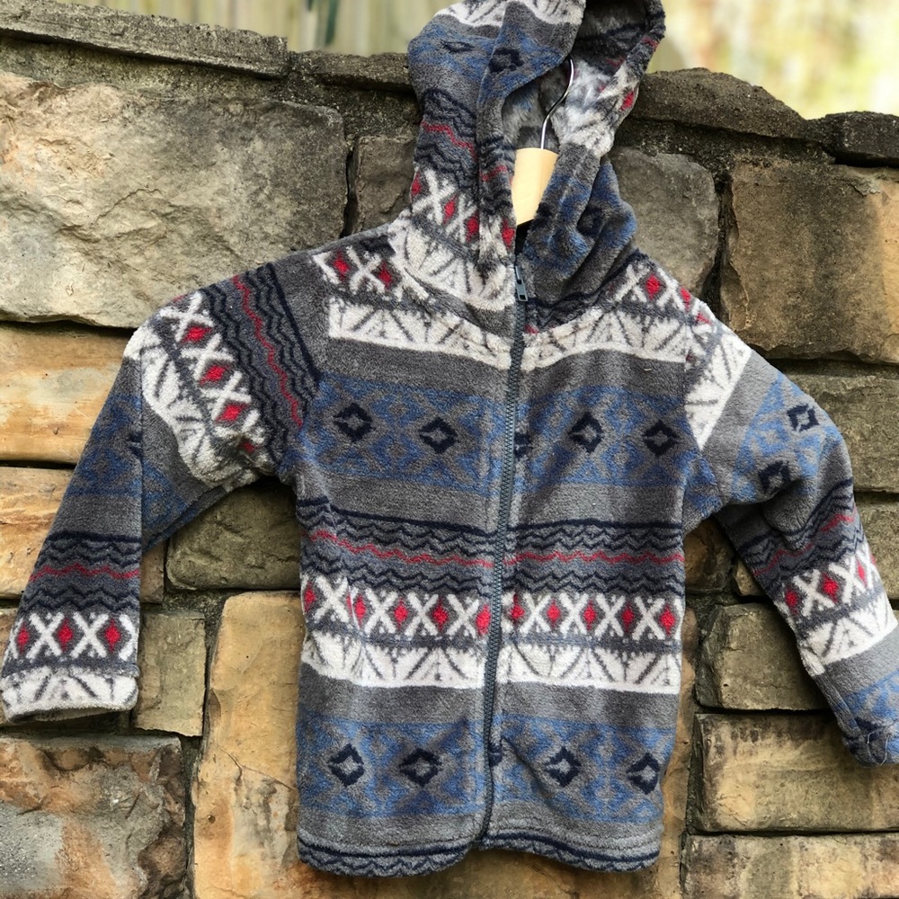 Bass Pro Shops Outdoor kid 2T fleece hooded jacket